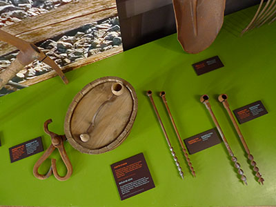 Centre d'Interpretació del Tren Eines originals